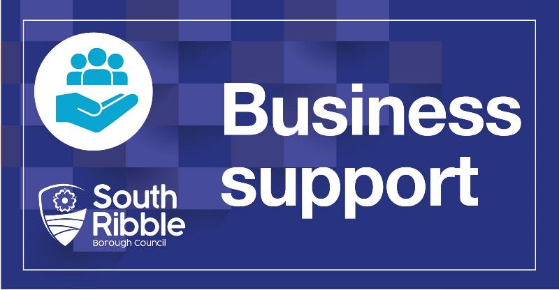 South Ribble Business Support Graphic for Web and Social